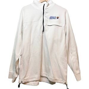 Big Ball Sport White Kentucky Wildcats Turtleneck Sweater Size Medium